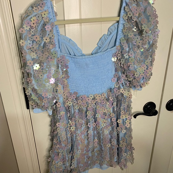 NWT BuddyLove sequin minidress size L - Picture 4 of 4